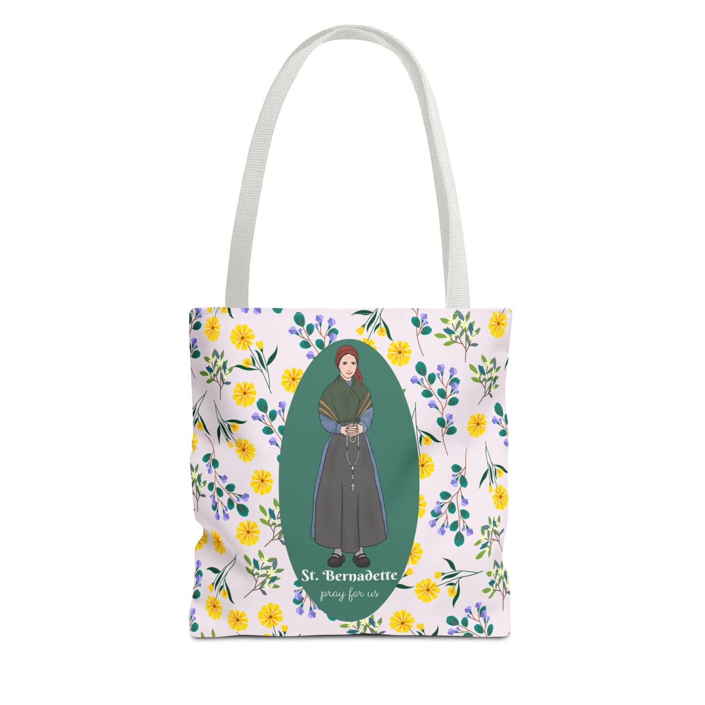 St. Bernadette Tote Bag