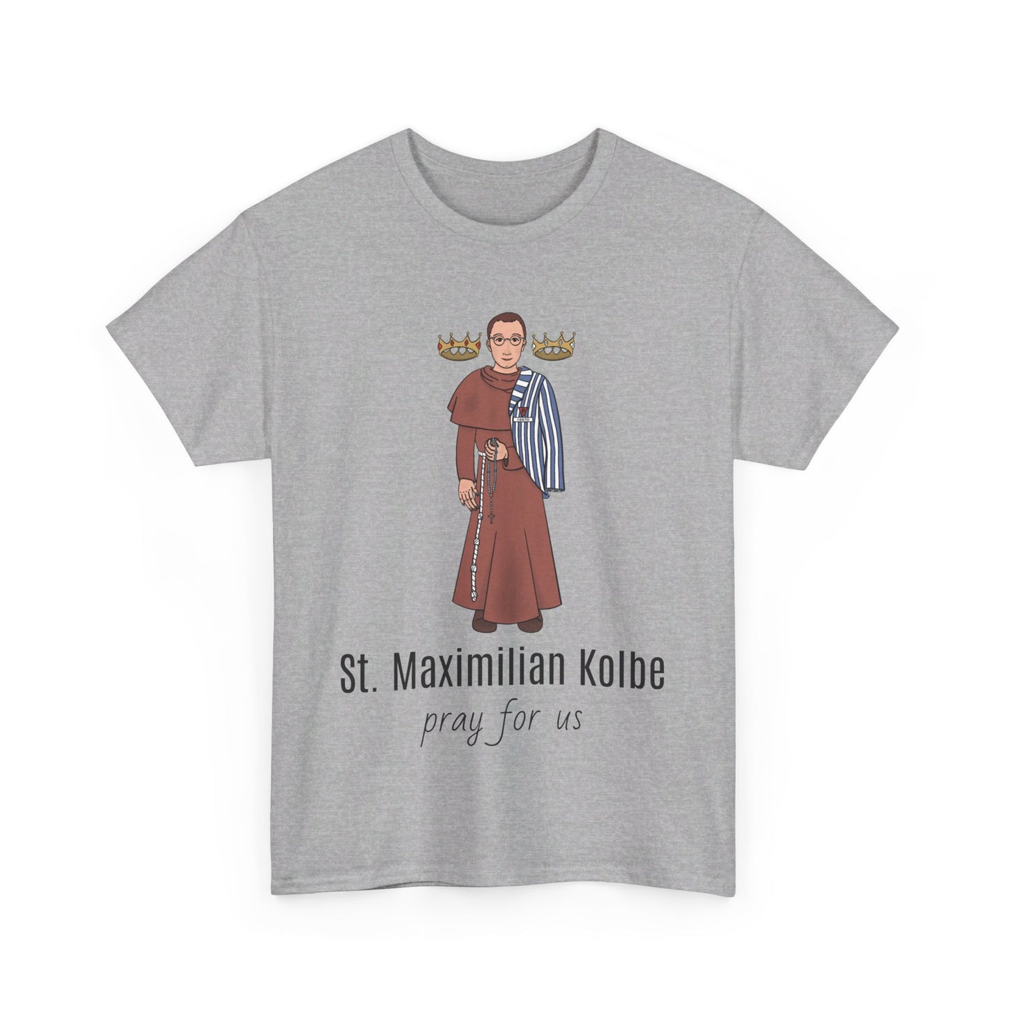 St. Maximilian Kolbe Unisex Adult T-Shirt