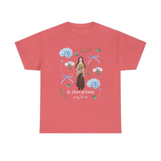 St. Clare of Assisi Unisex Adult T-Shirt