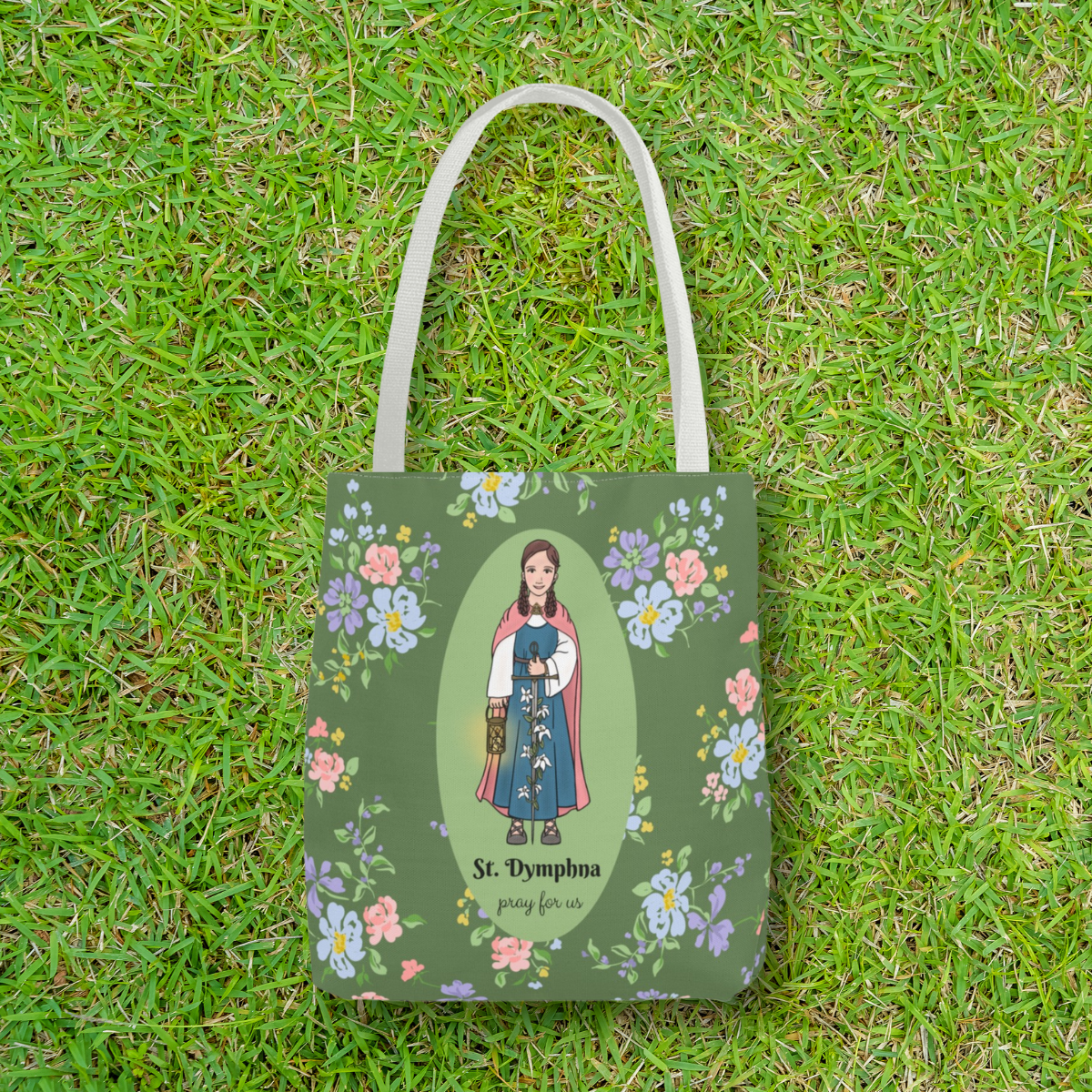 St. Dymphna Tote Bag