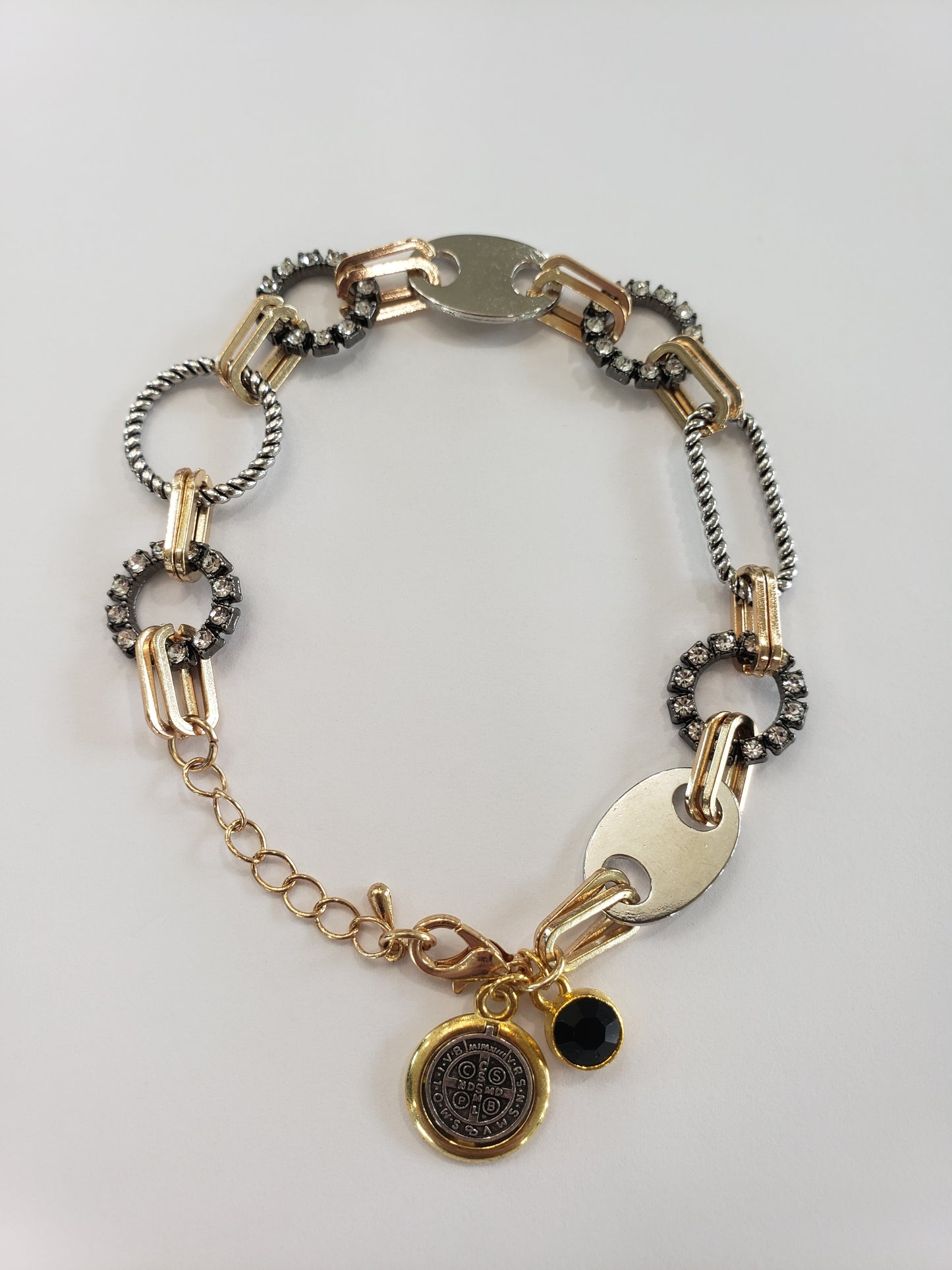 Modern Style St. Benedict Bracelet