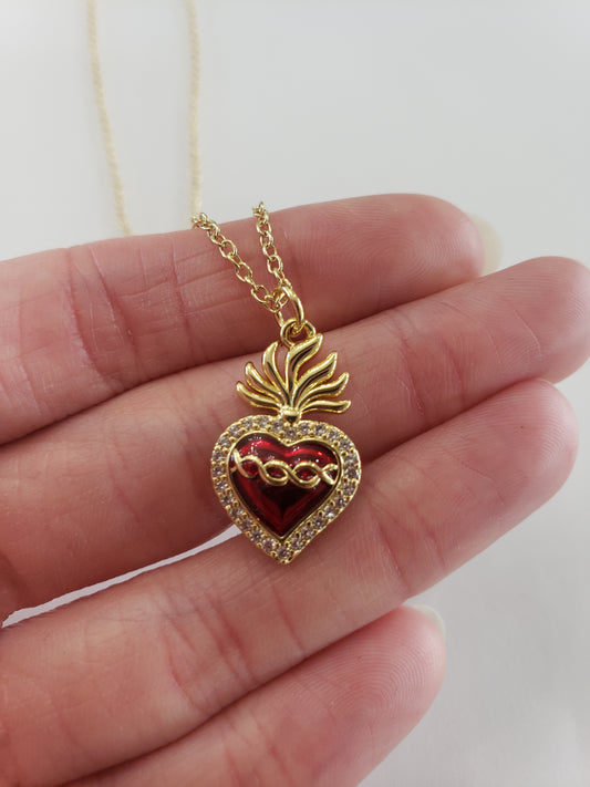 Sacred Heart Necklace