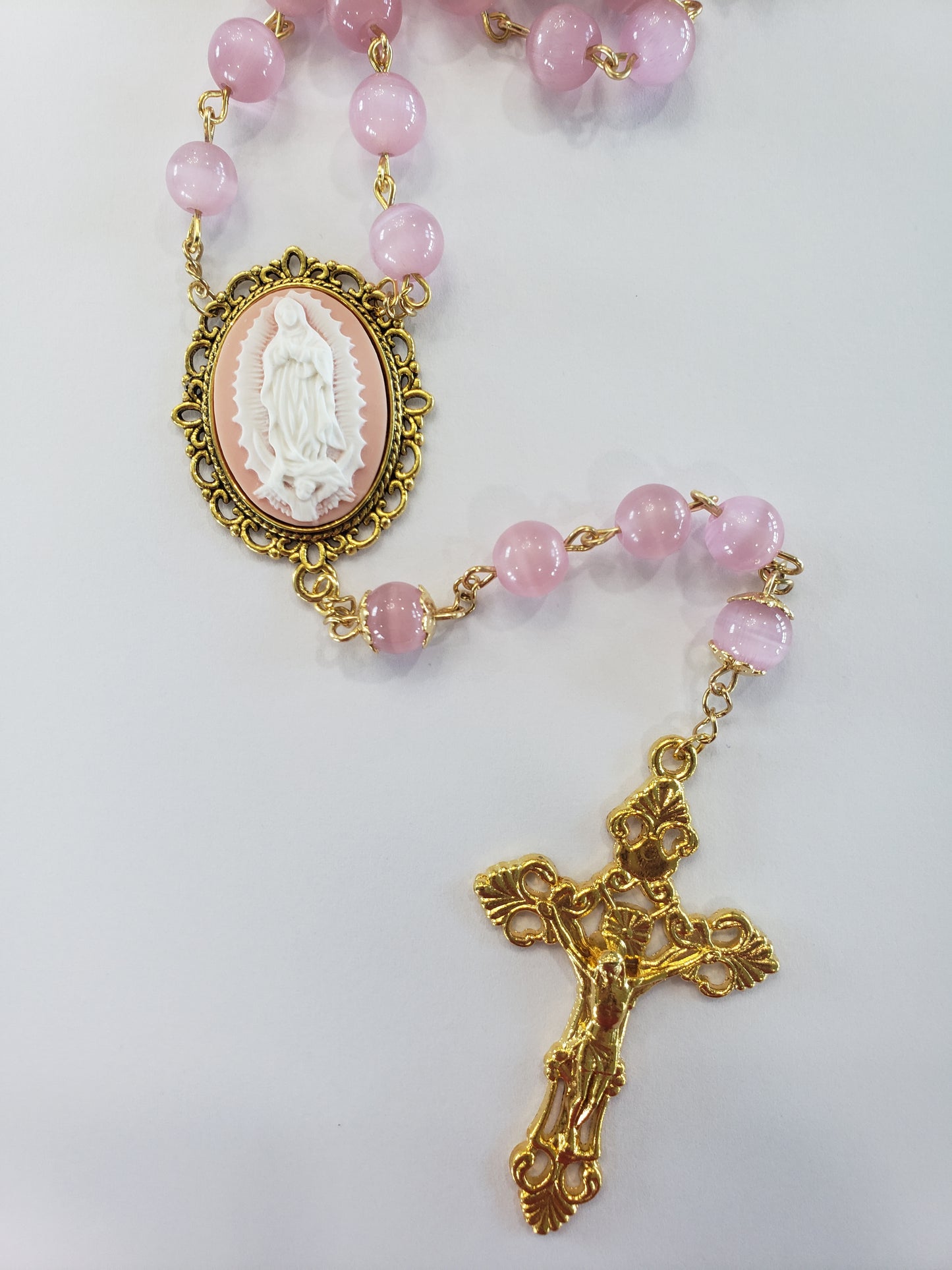 Our Lady of Guadalupe Cameo Rosary