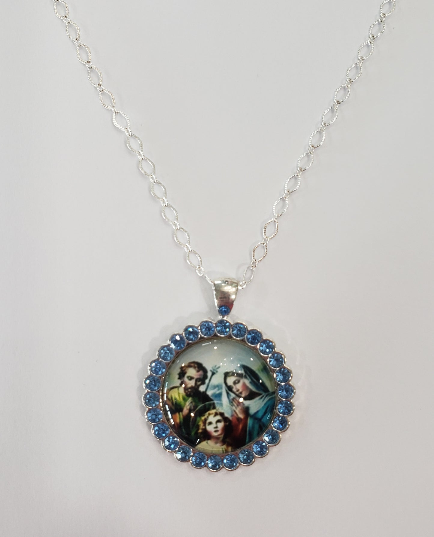 Large Holy Family Necklace