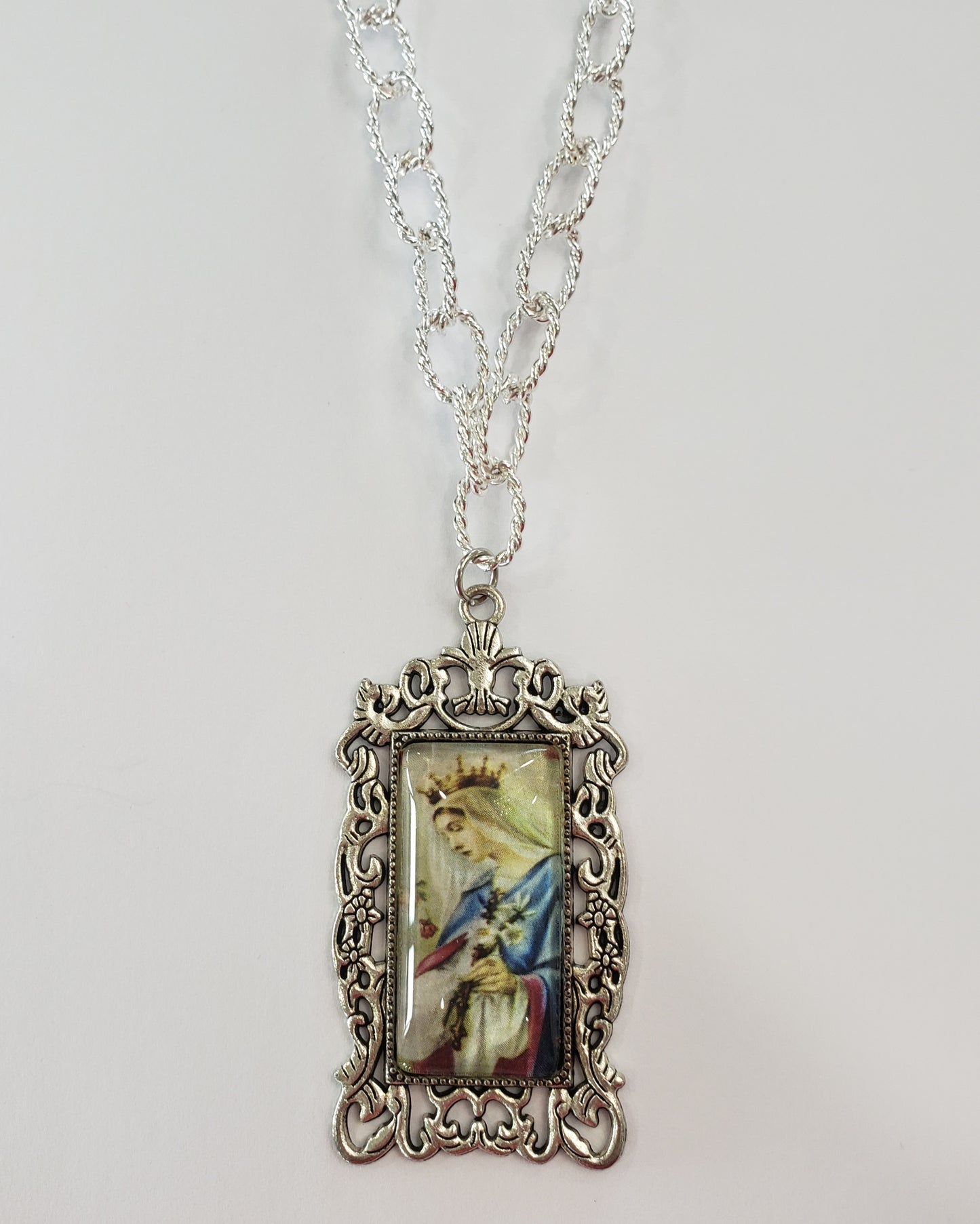 Large Our Lady Necklace