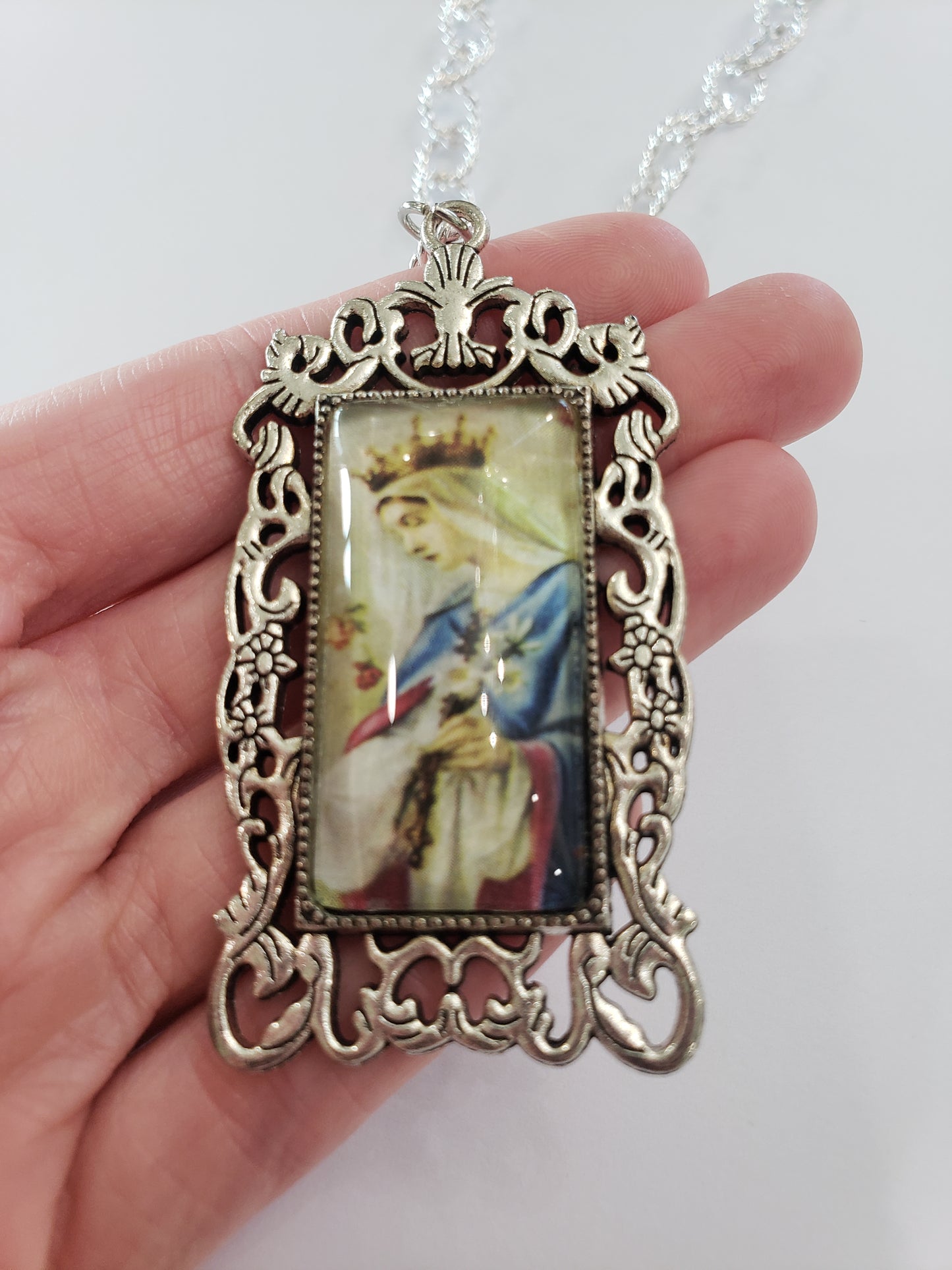 Large Our Lady Necklace