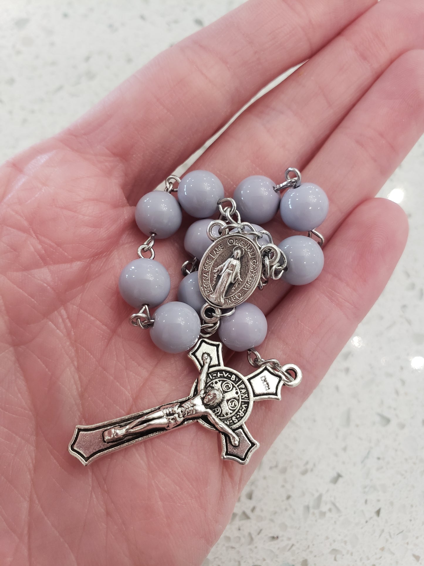 Purple Pocket Rosary