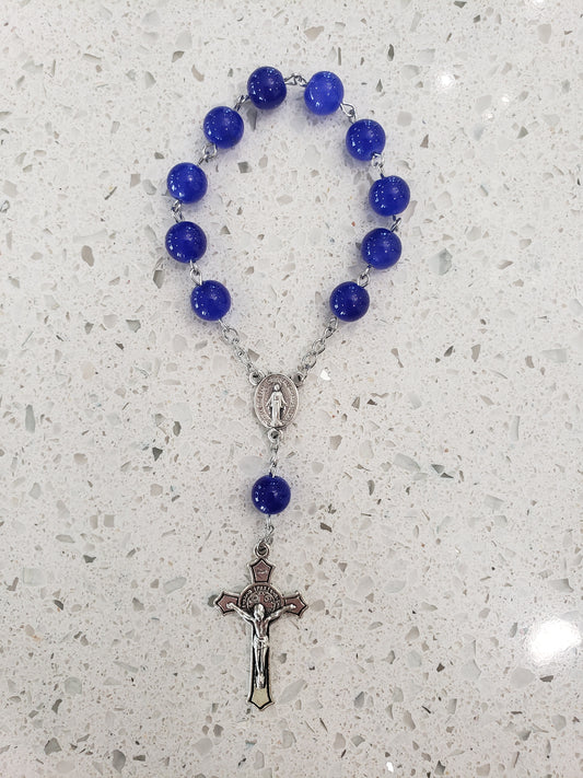 Dark Blue Pocket Rosary