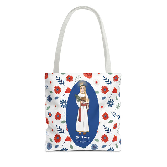 St. Lucy Tote Bag