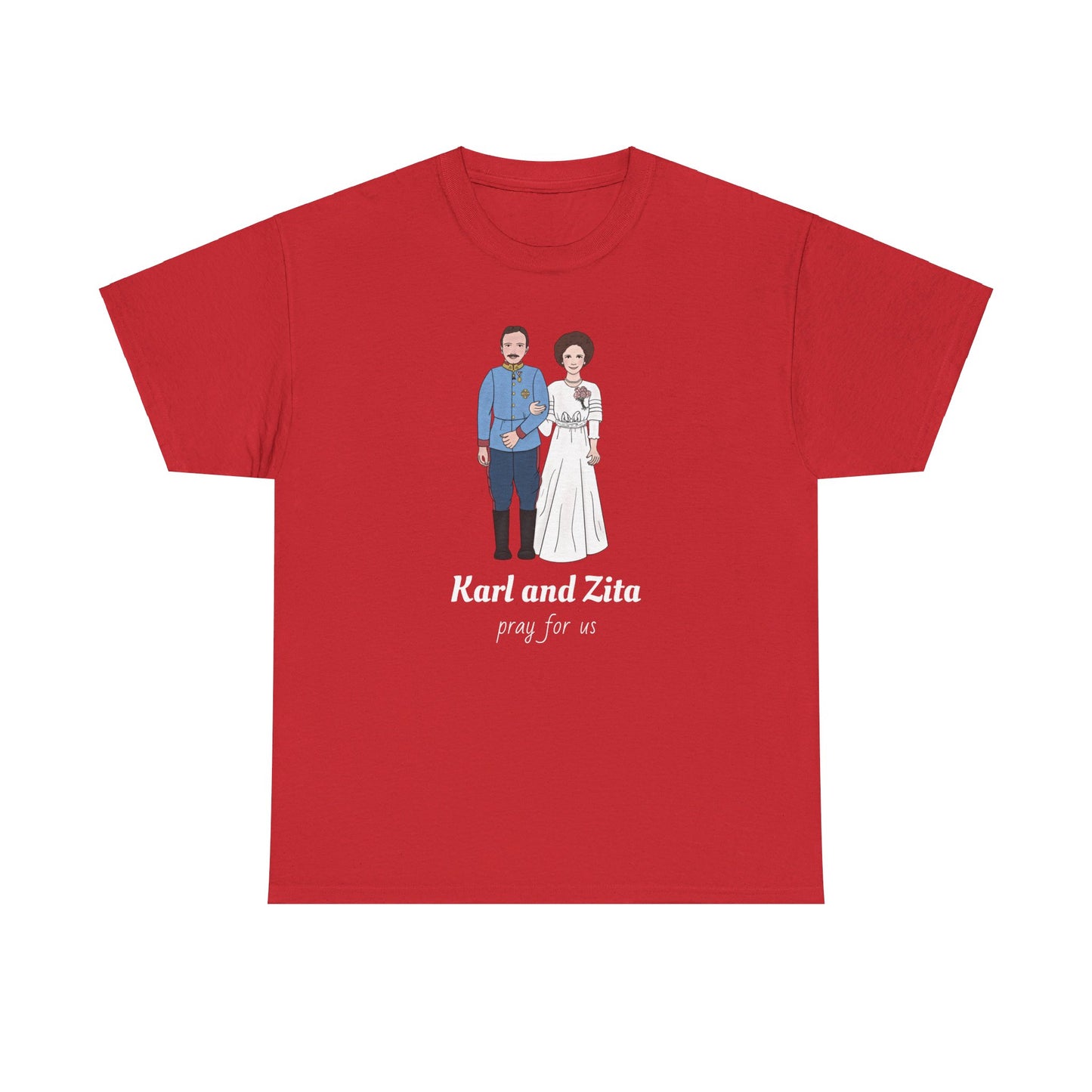 Blessed Karl and Servant of God Zita Unisex Adult T-Shirt