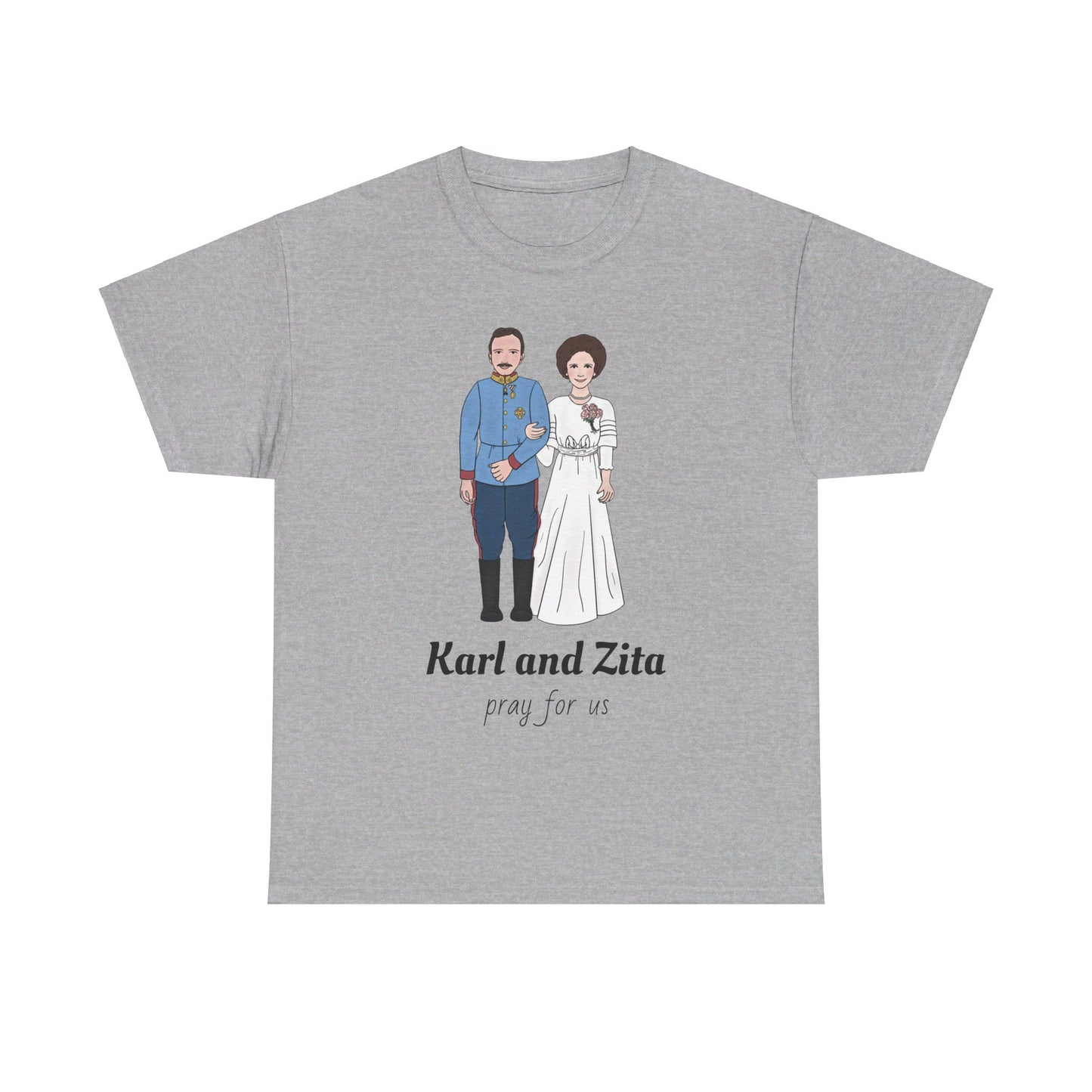 Blessed Karl and Servant of God Zita Unisex Adult T-Shirt