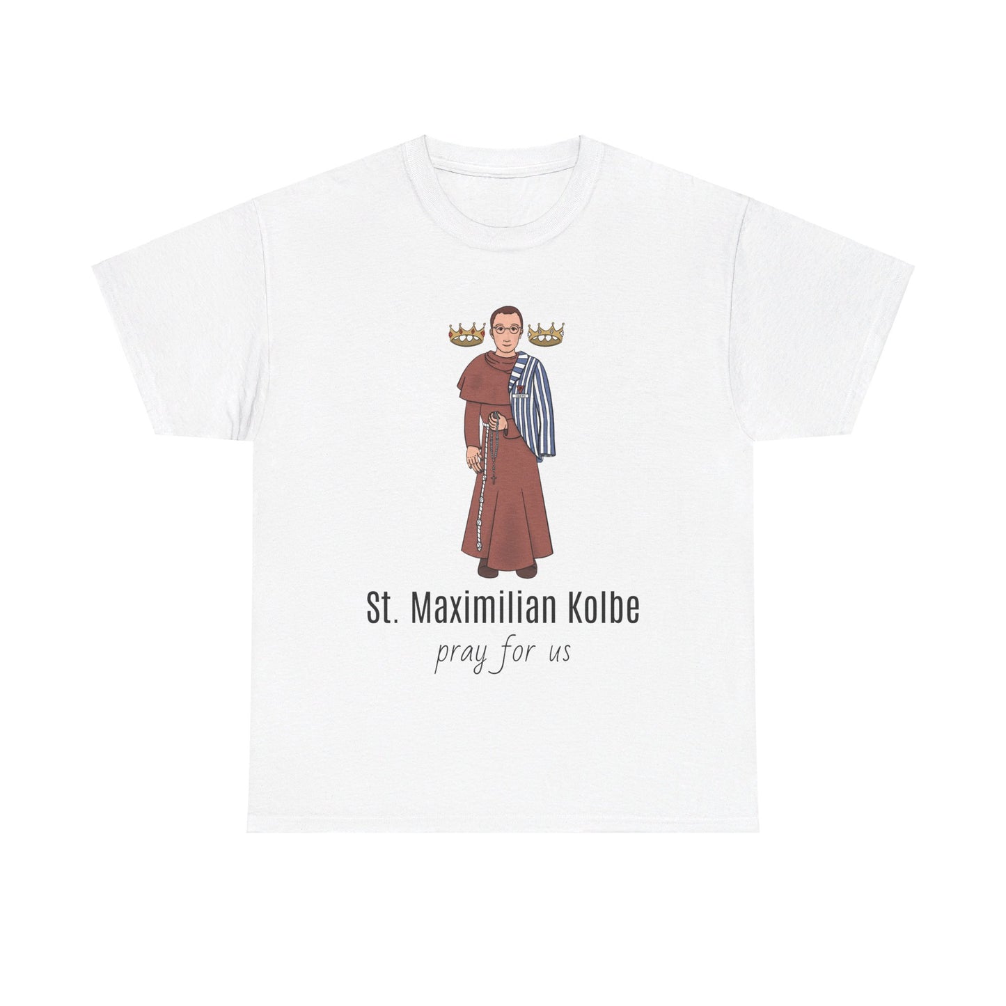 St. Maximilian Kolbe Unisex Adult T-Shirt