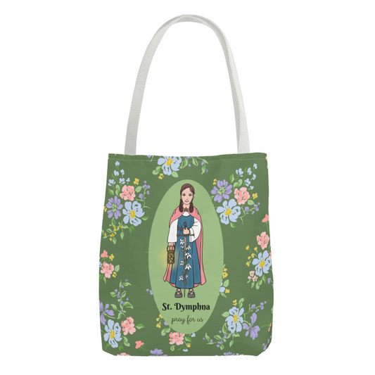 St. Dymphna Tote Bag