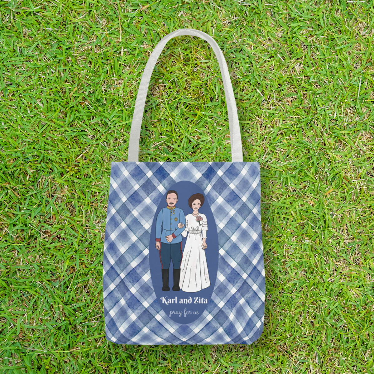 Blessed Karl and Servant of God Zita Tote Bag