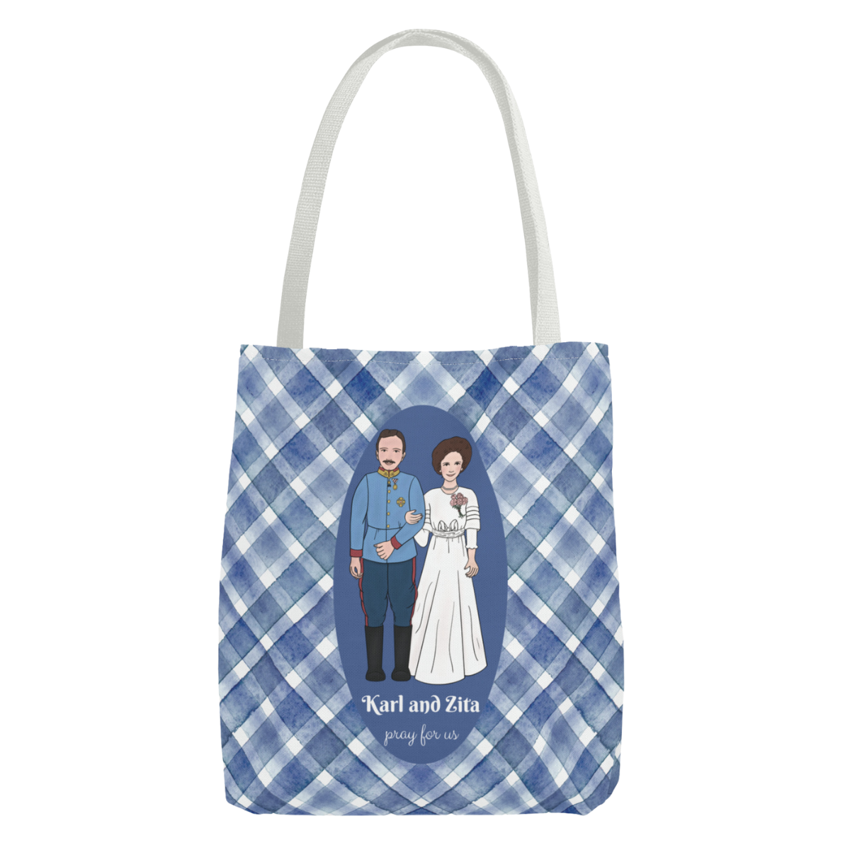 Blessed Karl and Servant of God Zita Tote Bag