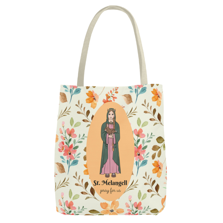 St. Melangell Tote Bag