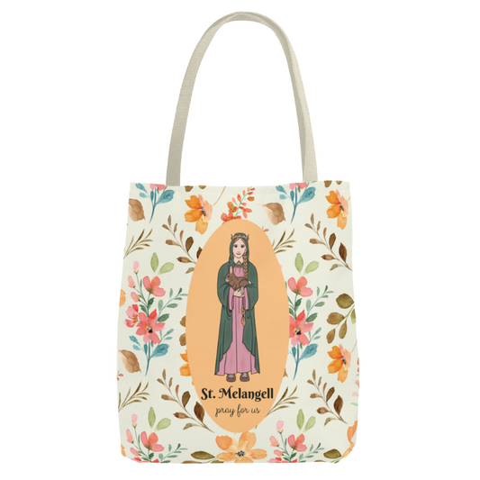 St. Melangell Tote Bag