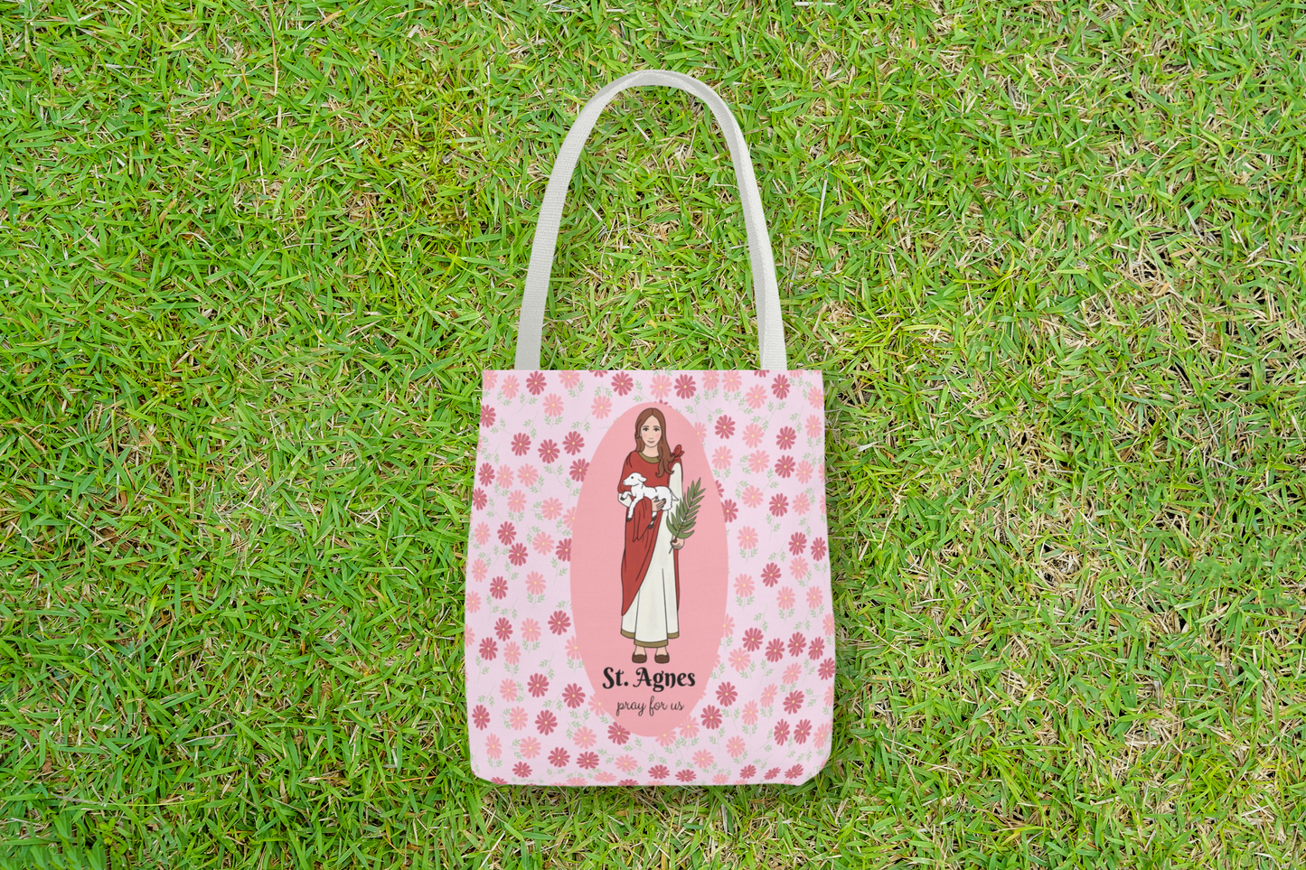 St. Agnes Tote Bag