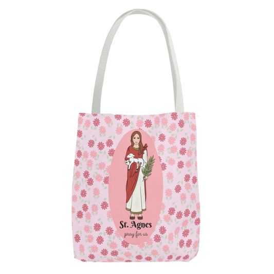 St. Agnes Tote Bag