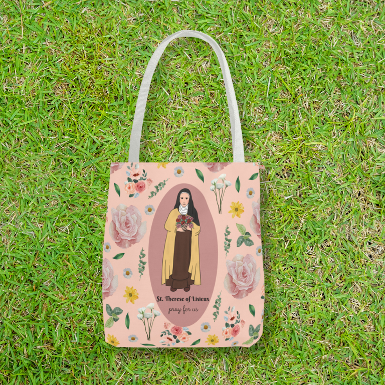 St. Therese of Lisieux Tote Bag